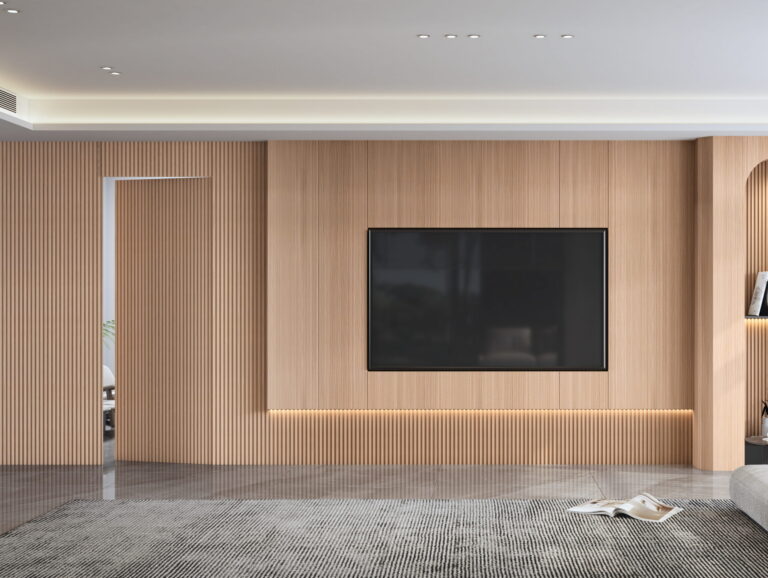Slatted Panel – Plywood